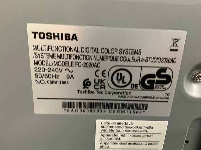 Toshiba e-studio 2020ac kopieerapparaat - afbeelding 16 van  24