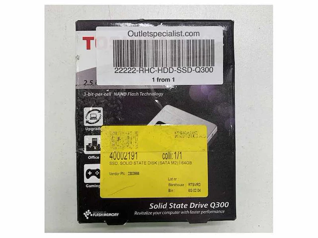 Toshiba hdd-ssd-q300 hard disc - afbeelding 3 van  7