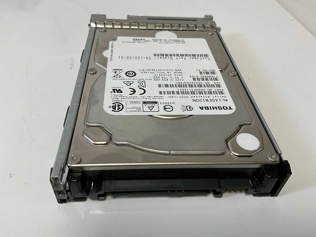 Toshiba (hdebf01jaa51) 1.2 tb sas hdds (43x) - afbeelding 7 van  9