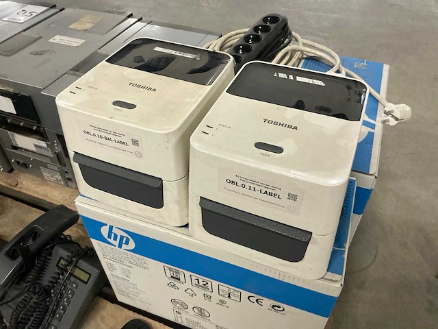 Toshiba labelprinter (8x) - afbeelding 5 van  5