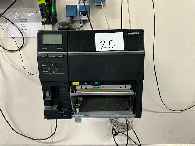 Toshiba labelprinter - afbeelding 2 van  5