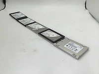 Toshiba sandisk intel 256gb (1x) - 80gb (1x) - 40gb (1x) - 16gb (2x) sata ssd interne hardeschijf (5x)
