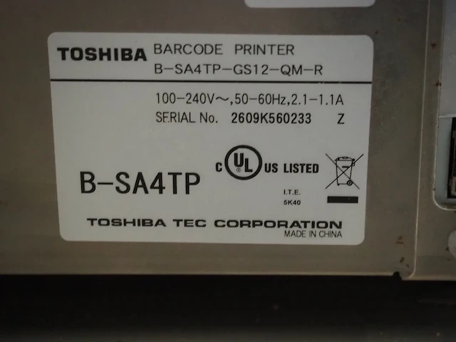 Toshiba - afbeelding 9 van  9