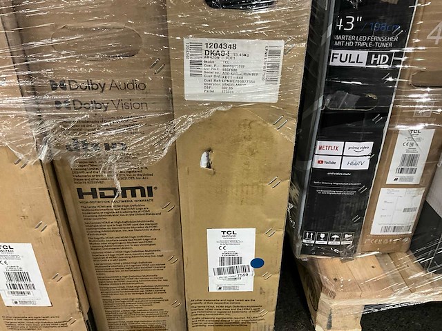 Toshiba/tcl - televisie (retourgoed) (11x) - afbeelding 1 van  1