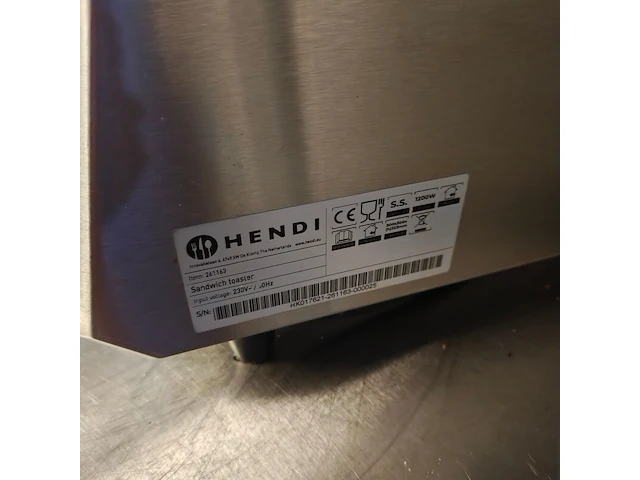 Tosti ijzer, hendi - afbeelding 3 van  4