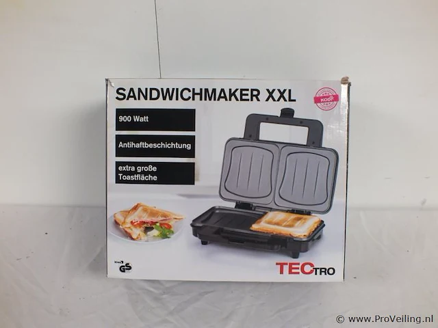 Tosti ijzer - afbeelding 1 van  2
