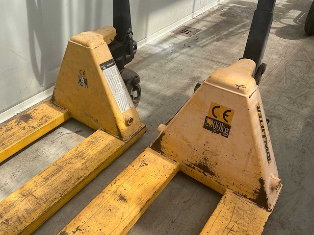 Totallifter hand hydraulische palletwagen (2x) - afbeelding 3 van  7