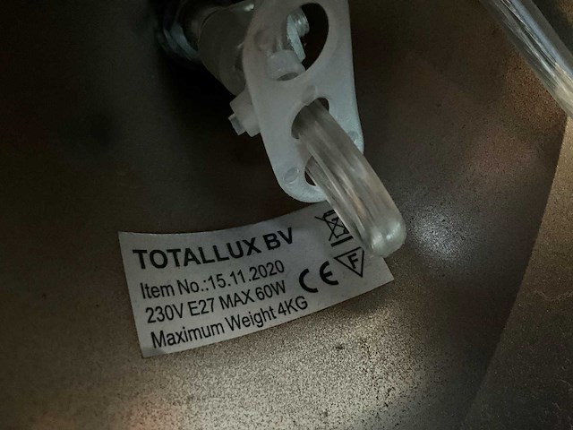 Totallux 15.11.2020 hanglamp (4x) - afbeelding 6 van  6
