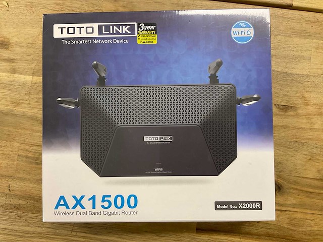 Totolink ax1500 router - afbeelding 1 van  2