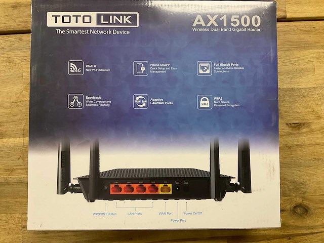 Totolink ax1500 router - afbeelding 2 van  2