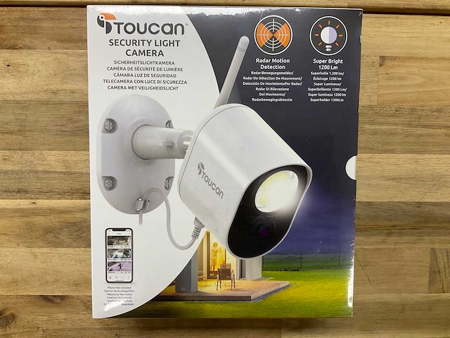 Toucan beveiligingscamera - afbeelding 1 van  4