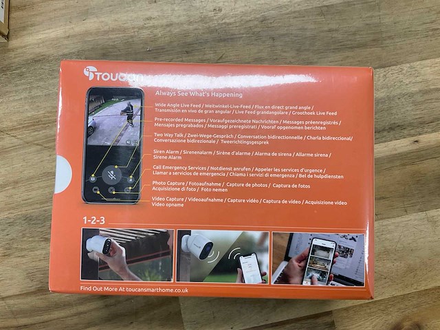 Toucan draadloze beveiligingscamera - afbeelding 2 van  2