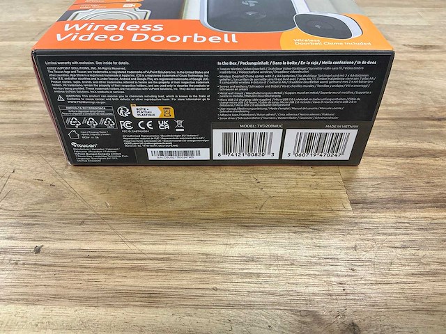 Toucan draadloze video deurbel - afbeelding 2 van  4