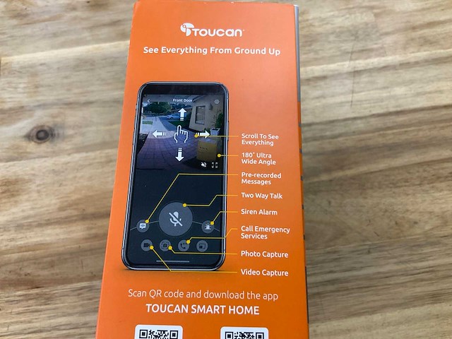 Toucan draadloze video deurbel - afbeelding 4 van  4