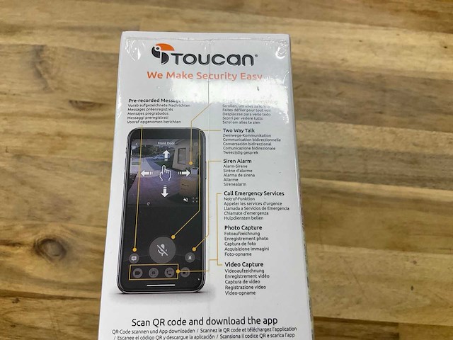 Toucan draadloze video deurbel - afbeelding 3 van  3