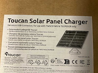 Toucan solar panel charger (48x) - afbeelding 3 van  3