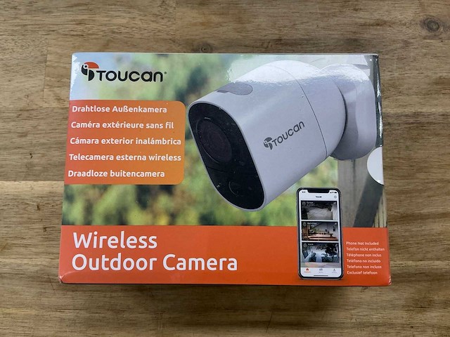 Toucan wireless outdoor camera - afbeelding 1 van  2