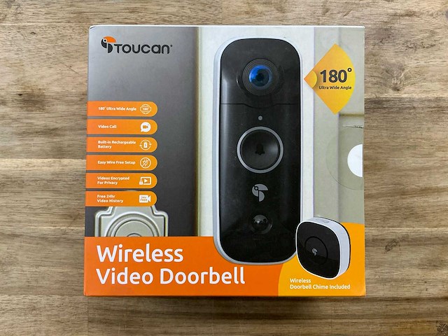 Toucan wireless video doorbell tvd200wuc - afbeelding 2 van  3