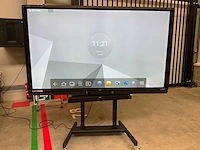 Touch pro - 86" (ots-uhd86v1t1) 4k uhd interactief touchscreen on rolling stand