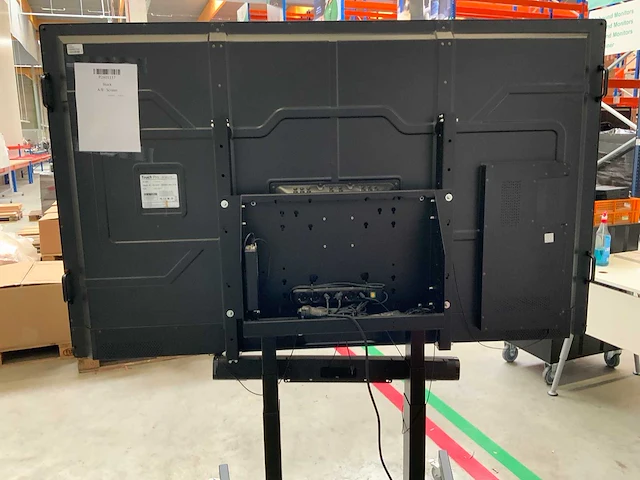 Touch pro - 86" (ots-uhd86v1t1) 4k uhd interactief touchscreen on rolling stand - afbeelding 4 van  5