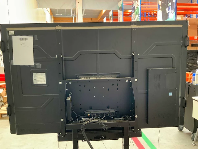 Touch pro - 86" (ots-uhd86v1t1) 4k uhd interactief touchscreen on rolling stand - afbeelding 4 van  5