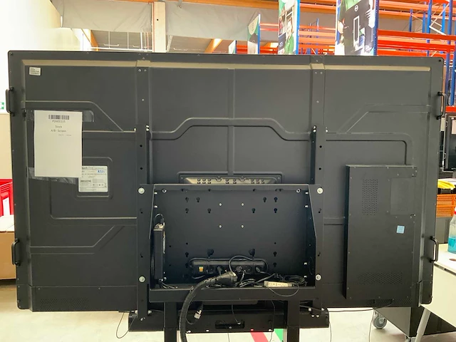 Touch pro - 86" (ots-uhd86v1t1) 4k uhd interactief touchscreen on rolling stand - afbeelding 4 van  5