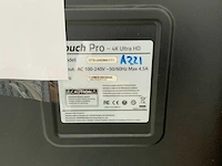 Touch pro - 86" (ots-uhd86v1t1) 4k uhd interactief touchscreen on rolling stand - afbeelding 5 van  5