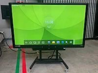 Touch pro - 86" (ots-uhd86v1t1) 4k uhd interactief touchscreen on rolling stand