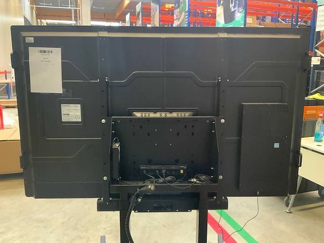 Touch pro - 86" (ots-uhd86v1t1) 4k uhd interactief touchscreen on rolling stand - afbeelding 4 van  5
