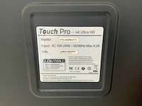 Touch pro - 86" (ots-uhd86v1t1) 4k uhd interactief touchscreen on rolling stand - afbeelding 5 van  5