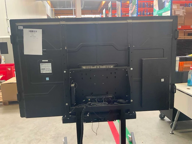 Touch pro - 86" (ots-uhd86v1t1) 4k uhd interactief touchscreen on rolling stand - afbeelding 4 van  5
