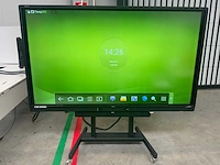 Touch pro - 86" (ots-uhd86v1t1) 4k uhd interactief touchscreen on rolling stand