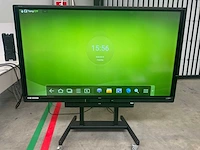 Touch pro - 86" (ots-uhd86v1t1) 4k uhd interactief touchscreen on rolling stand