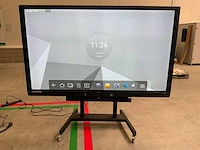 Touch pro - 86" (ots-uhd86v1t1) 4k uhd interactief touchscreen on rolling stand
