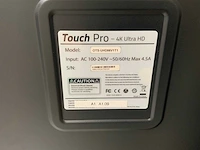 Touch pro - 86" (ots-uhd86v1t1) 4k uhd interactief touchscreen on rolling stand - afbeelding 5 van  5