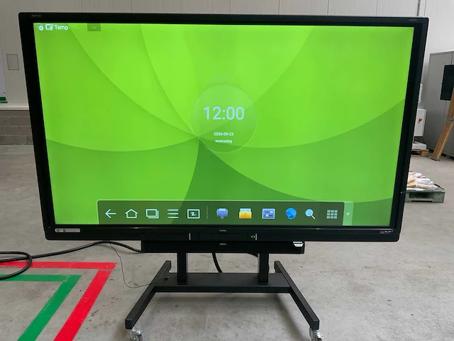 Touch pro - 86" (ots-uhd86v1t1) 4k uhd interactief touchscreen on rolling stand - afbeelding 1 van  5