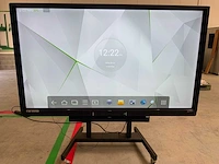 Touch pro - 86" (ots-uhd86v1t1) 4k uhd interactief touchscreen on rolling stand