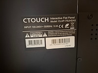 Touchdisplay, c-touch, smartmetals, ctouch laser sky 75 inch, smart metals s062.2905 - afbeelding 7 van  8