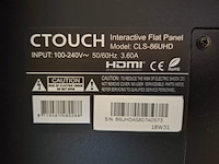 Touchdisplay, c-touch, smartmetals, ctouch laser sky 86 inch, smart metals s062.2905 - afbeelding 6 van  7