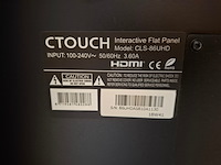 Touchdisplay, c-touch, smartmetals, ctouch laser sky 86 inch, smart metals s062.2905 - afbeelding 7 van  8