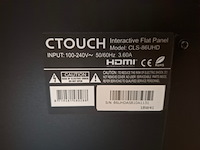 Touchdisplay, c-touch, smartmetals, ctouch laser sky 86 inch, smart metals s062.2905 - afbeelding 7 van  7