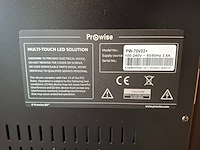 Touchdisplay, prowise, pw-70v02+ - afbeelding 8 van  12
