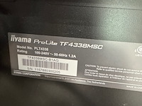Touchscreen iiyama, prolite tf4338msc, in hoogte verstelbaar - afbeelding 2 van  5