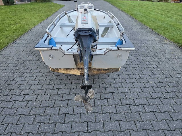 Tourboot - + honda 10 pk 4 takt - consoleboot en visboot - afbeelding 2 van  26