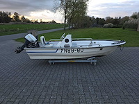 Tourboot - + honda 10 pk 4 takt - consoleboot en visboot - afbeelding 4 van  26