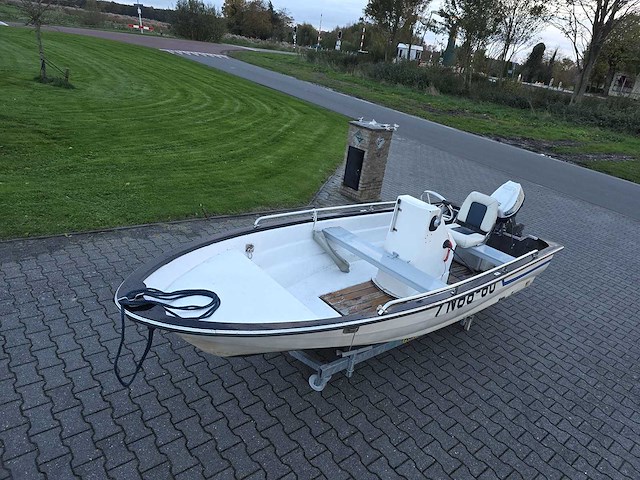 Tourboot - + honda 10 pk 4 takt - consoleboot en visboot - afbeelding 7 van  26