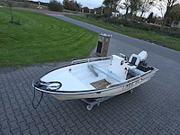 Tourboot - + honda 10 pk 4 takt - consoleboot en visboot - afbeelding 7 van  26
