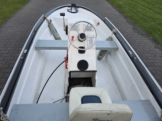 Tourboot - + honda 10 pk 4 takt - consoleboot en visboot - afbeelding 14 van  26