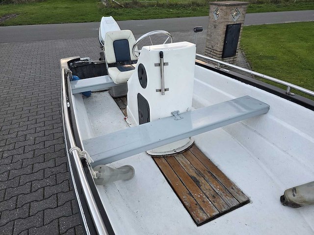 Tourboot - + honda 10 pk 4 takt - consoleboot en visboot - afbeelding 18 van  26