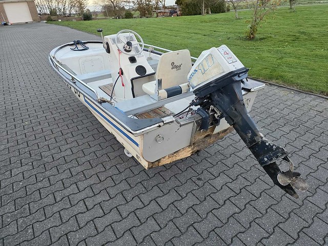Tourboot - + honda 10 pk 4 takt - consoleboot en visboot - afbeelding 12 van  26